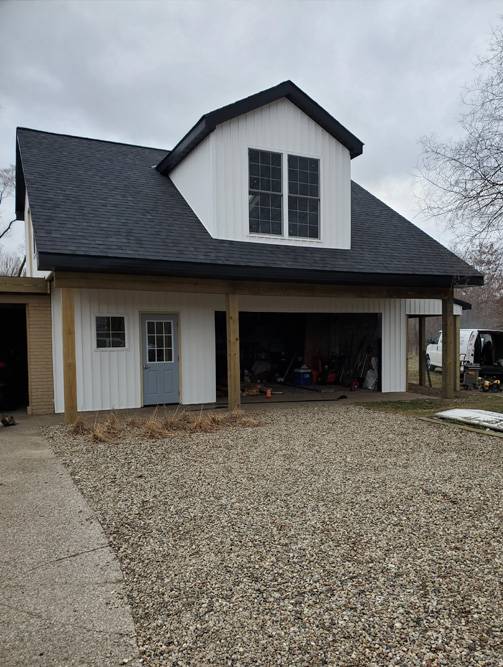 Grey Roof Home